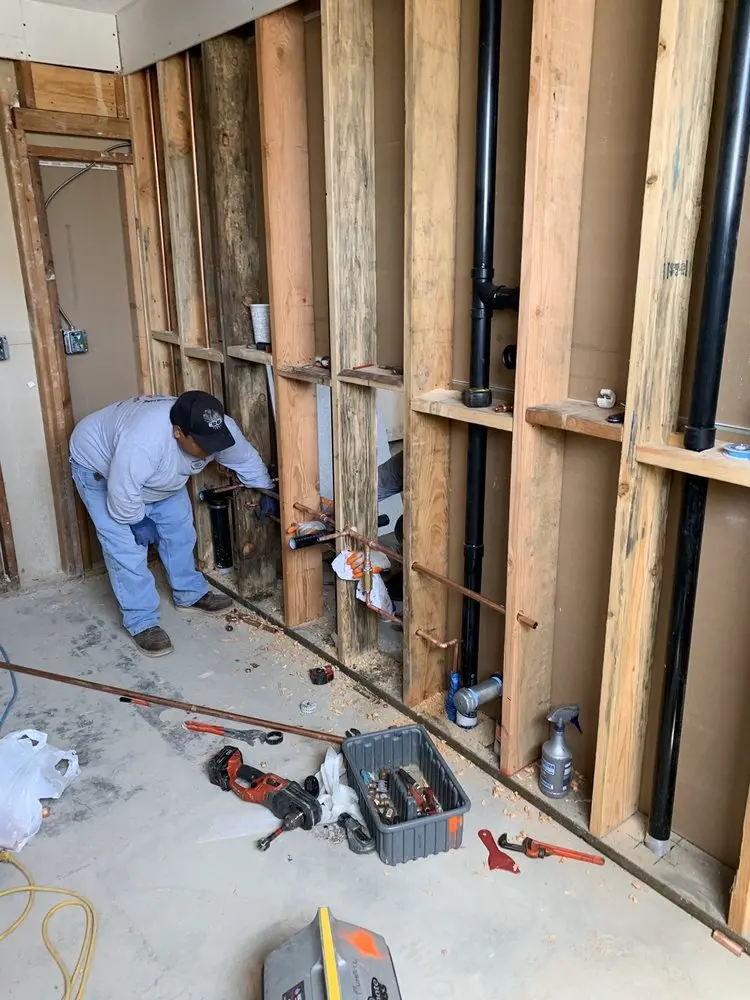 Commercial rough-in plumbing for Gas Line Repair in Woodland Park